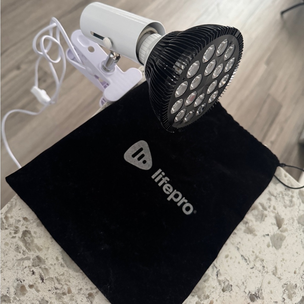 Lifepro Black LED Therapy Light